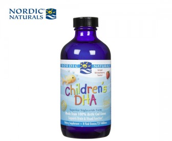 Nordic Naturals  挪帝克 儿童鳕鱼鱼油DHA 草莓味 237毫升 